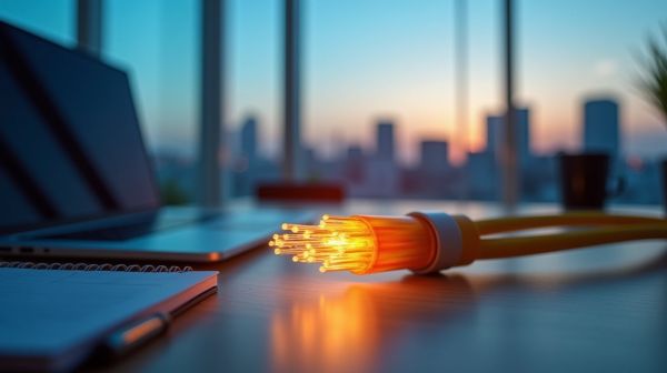 Optez pour une fibre optique pro adaptée à vos besoins à Caen